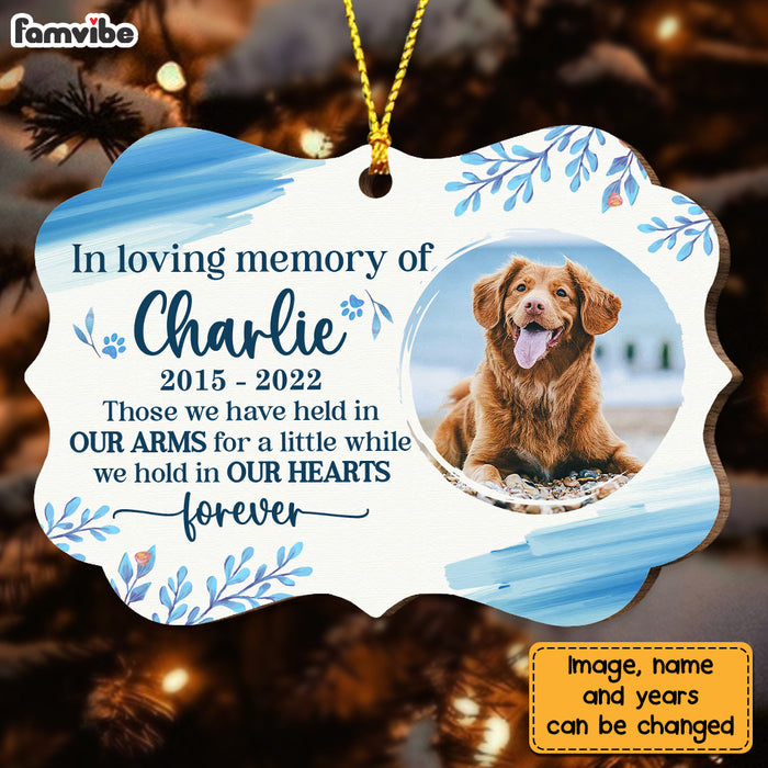 Personalized Dog Memorial Gift In Loving Memory Sympathy Benelux Ornam Famvibe