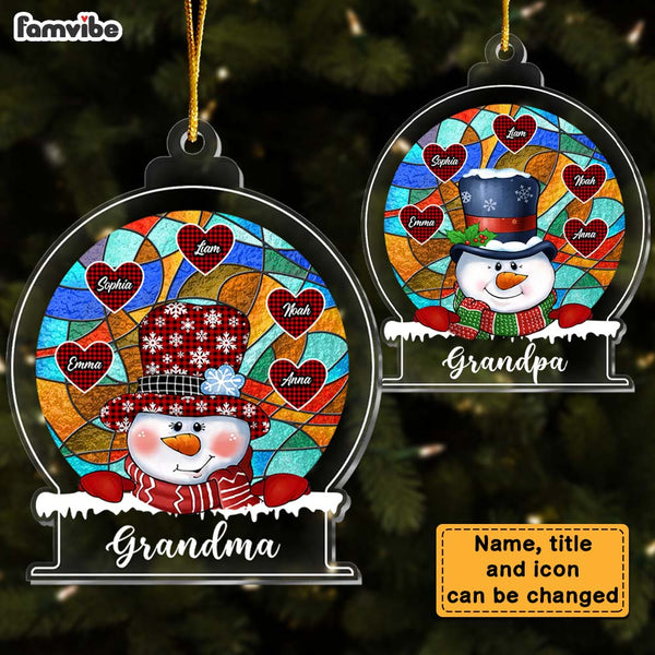 Personalized 'Little Santas' Grandma Ornament: Festive Gift for Grandma -  Famvibe