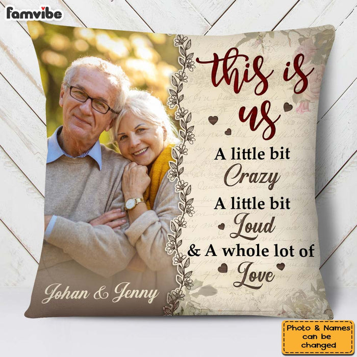 Personalized Gift For Old Couple This Is Us Upload Photo Pillow 28676 1