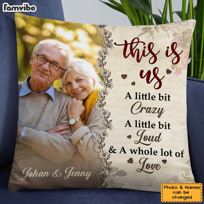Personalized Gift For Old Couple This Is Us Upload Photo Pillow 28676 1