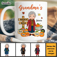 Personalized Gift For Grandma Pumpkin Patch Mug 28678 thumb 1