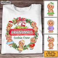 Personalized Christmas Gift For Grandma Cookie Crew Shirt - Hoodie - Sweatshirt 28682 thumb 1