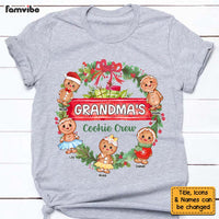 Personalized Christmas Gift For Grandma Cookie Crew Shirt - Hoodie - Sweatshirt 28682 thumb 1