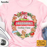 Personalized Christmas Gift For Grandma Cookie Crew Shirt - Hoodie - Sweatshirt 28682 thumb 1