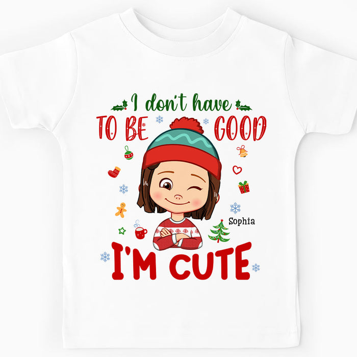 Personalized Gift For Granddaughter I'm Cute Kid T Shirt 28683 1