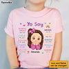 Personalized Gift For Granddaughter Yo Soy Inspiracion Spanish Bible Kid T Shirt 28686 1