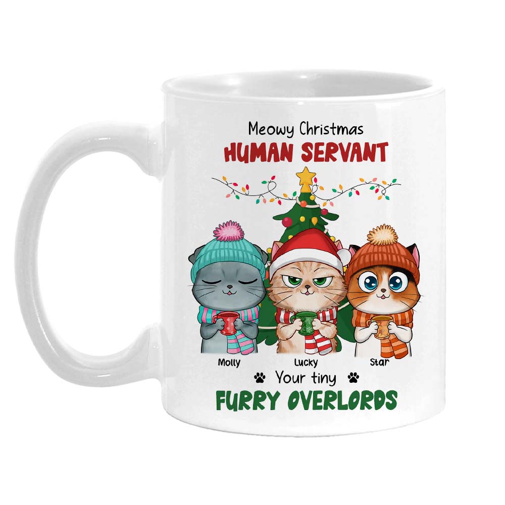 Personalized Christmas Gift From Tiny Furry Overlord Mug 28689 Primary Mockup