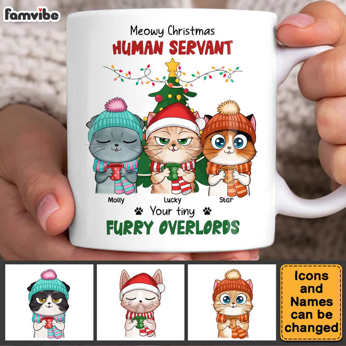 Personalized Christmas Gift From Tiny Furry Overlord Mug 28689 1