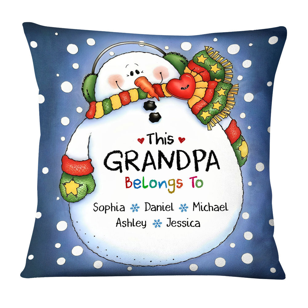 Personalized  This Grandpa Belongs To Pillow 28691 Primary Mockup