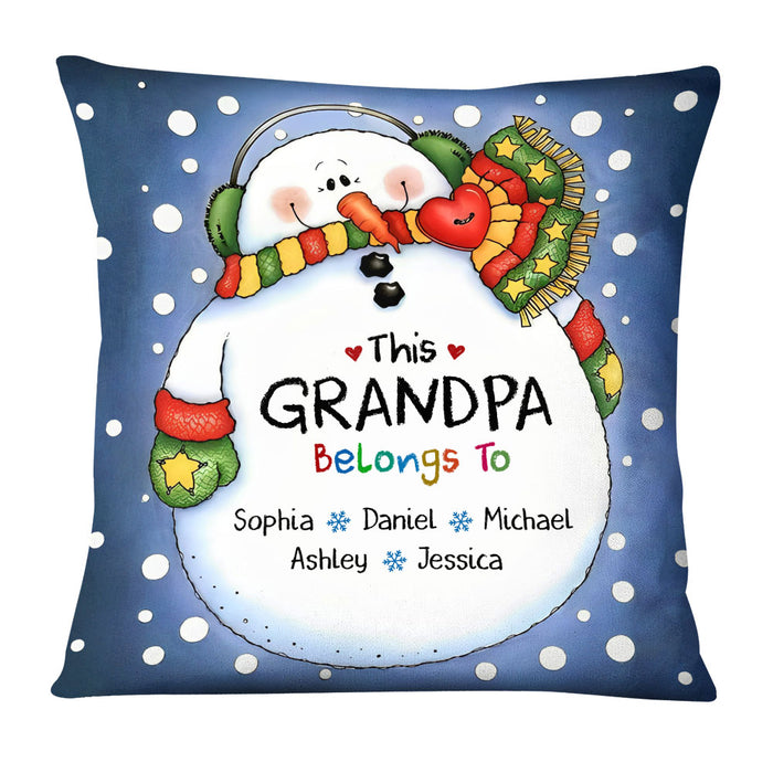 Personalized  This Grandpa Belongs To Pillow 28691 1
