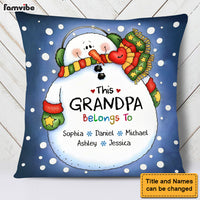 Personalized  This Grandpa Belongs To Pillow 28691 thumb 1