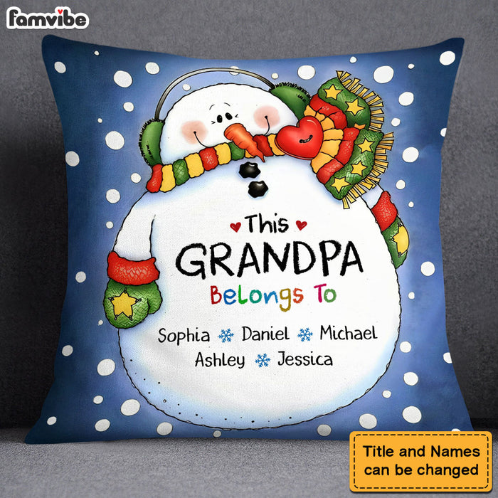 Personalized  This Grandpa Belongs To Pillow 28691 1