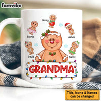 Personalized Christmas Gift For Grandma Gingerbread Mug 28700 thumb 1