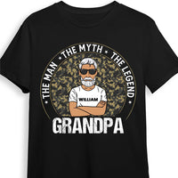 Personalized Grandpa The Man The Myth The Legend Shirt - Hoodie - Sweatshirt 28702 thumb 1