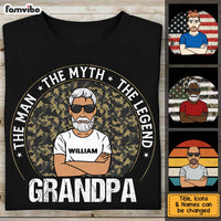 Personalized Grandpa The Man The Myth The Legend Shirt - Hoodie - Sweatshirt 28702 thumb 1