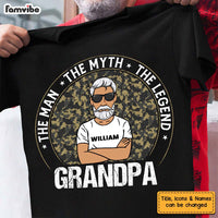 Personalized Grandpa The Man The Myth The Legend Shirt - Hoodie - Sweatshirt 28702 thumb 1