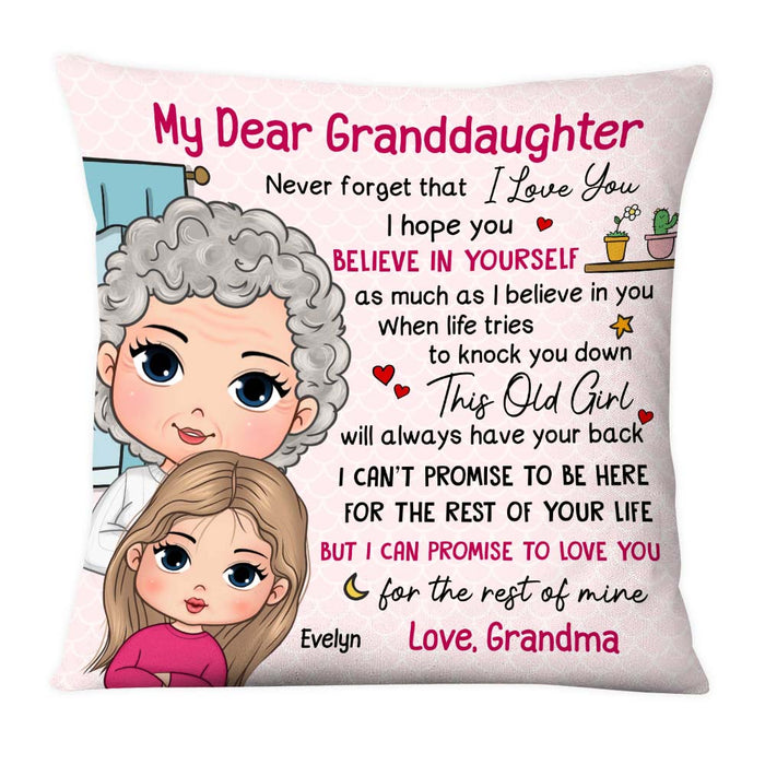 Personalized Birthday Gift For Granddaughter Pillow 28703 1