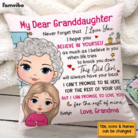 Personalized Birthday Gift For Granddaughter Pillow 28703 thumb 1