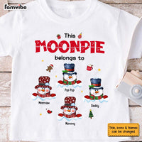 Personalized This Moonpie Belongs To Granddaughter Kid T Shirt 28706 thumb 1