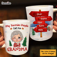 Personalized Gift For Grandma My Favorite People Call Me Mug 28722 thumb 1