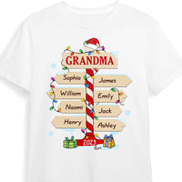 Personalized Gift For Grandma Christmas Post Sign Shirt - Hoodie - Sweatshirt 28723 thumb 1