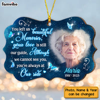 Personalized Memorial Gift Custom Photo You're Always By My Side Benelux Ornament 28727 thumb 1
