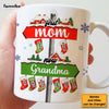 Personalized Gift For Grandma First Mom Now Grandma Christmas Mug 28732 1