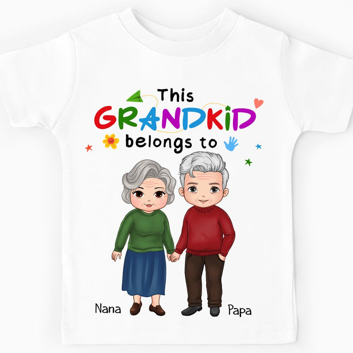 Personalized Gift For Granddaughter Grandson Belongs To Kid T Shirt 28735 1