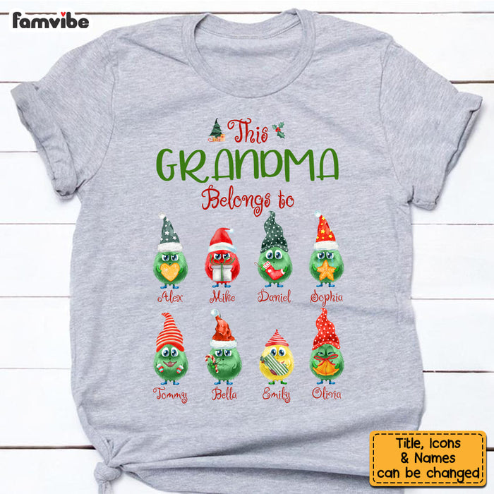Personalized Gift For Grandma Belongs To Green Monster Shirt - Hoodie - Sweatshirt 28737 1