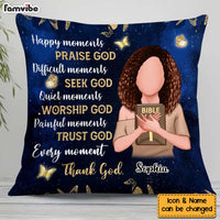 Personalized  Christian Gift For Daughter Thank God Pillow 28738 thumb 1