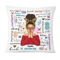 Personalized Gift For Daughter Positive Affirmations Pillow 28746 thumb 1