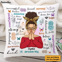 Personalized Gift For Daughter Positive Affirmations Pillow 28746 thumb 1