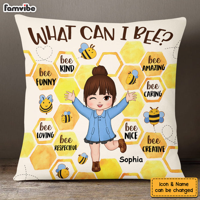 Personalized Gift For Granddaughter Be Kind Pillow 28754 1