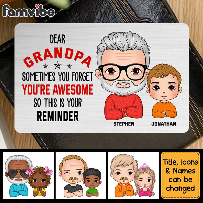 Personalized Gift For Grandpa Thank You Grandparent Wallet Card 28757 1
