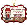 Personalized Gift For Grandma First Christmas Retired Benelux Ornament 28758 1