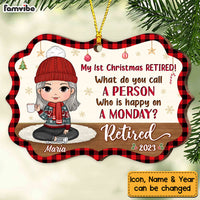 Personalized Gift For Grandma First Christmas Retired Benelux Ornament 28758 thumb 1