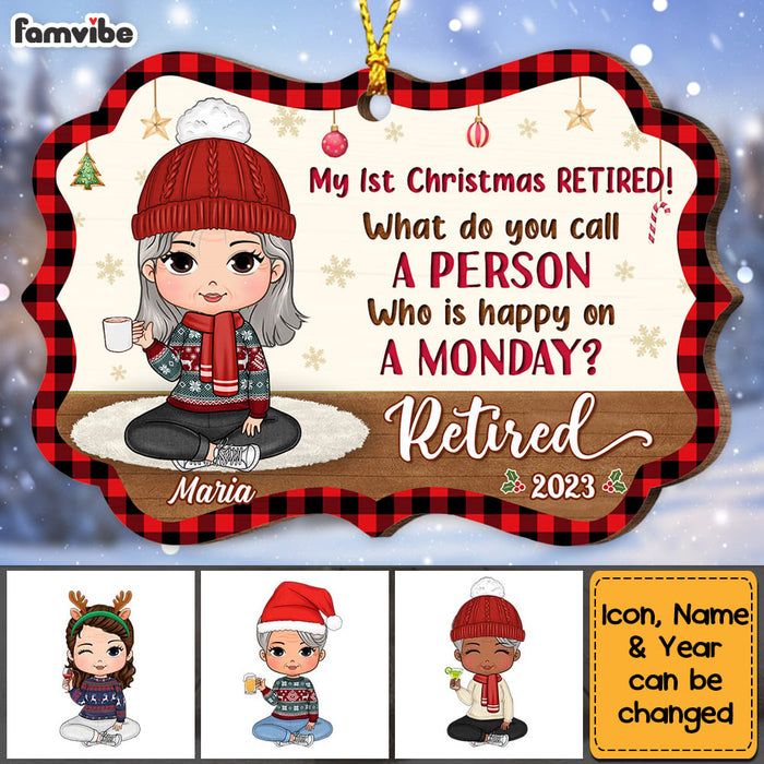 Personalized Gift For Grandma First Christmas Retired Benelux Ornament 28758 1