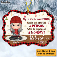 Personalized Gift For Grandma First Christmas Retired Benelux Ornament 28758 thumb 1