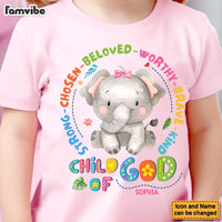 Personalized Gift For Granddaughter Child Of God Kid T Shirt 28761 thumb 1