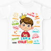 Personalized Gift For Grandson Child Of God Kid T Shirt 28762 1