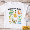 Personalized Gifts For Grandson Dinosaur I Am Kid T Shirt 28763 1