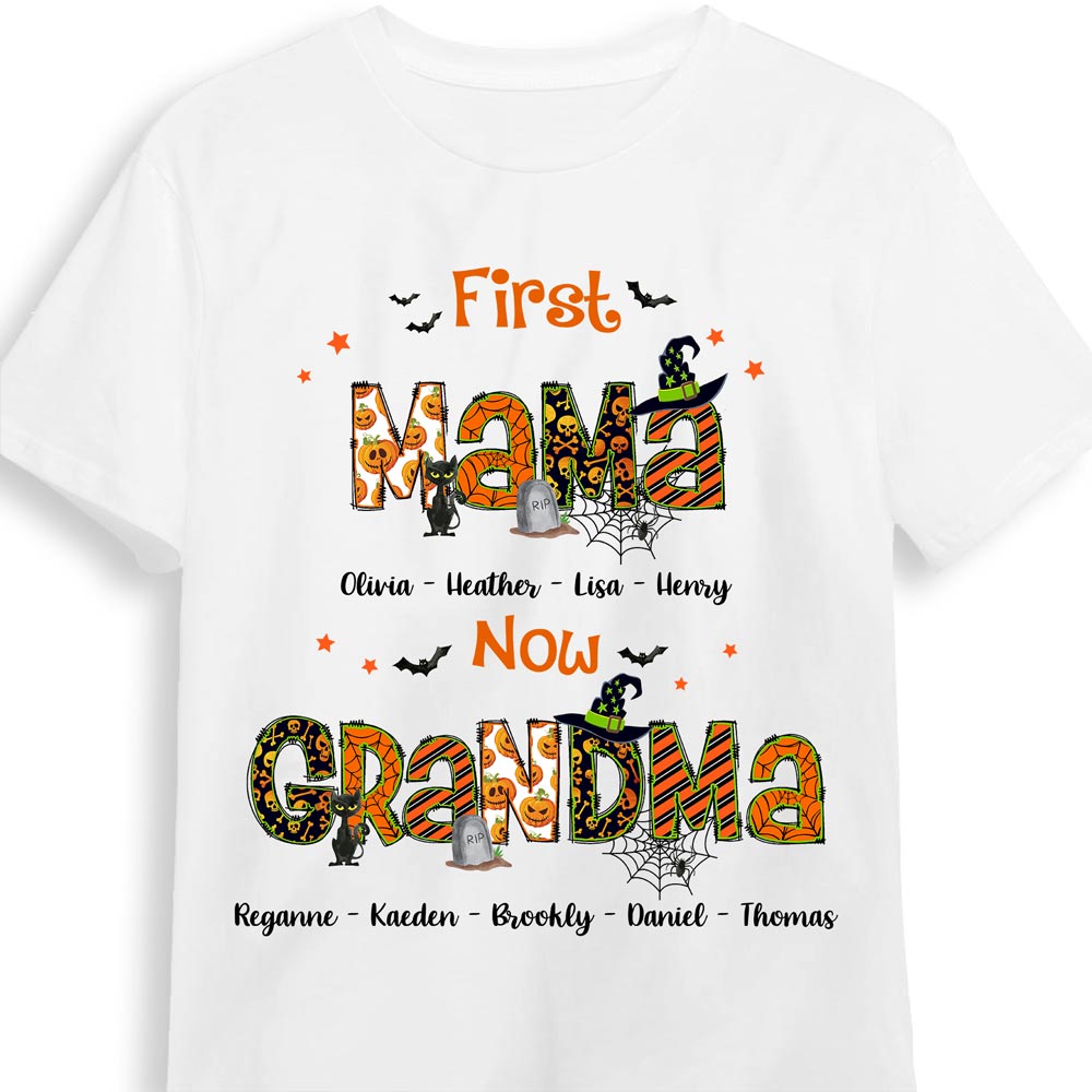 Personalized Halloween Gift For Grandma Shirt Hoodie Sweatshirt 28767 Primary Mockup