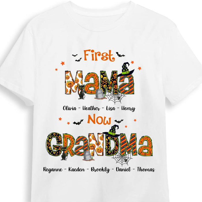 Personalized Halloween Gift For Grandma Shirt - Hoodie - Sweatshirt 28767 1