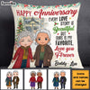 Personalized Anniversary Christmas Gift For Old Couple Pillow 28779 1