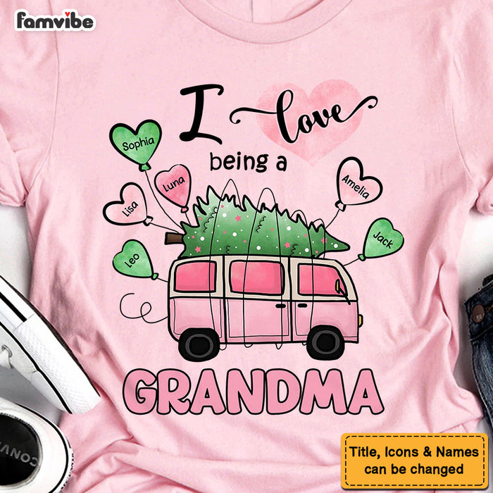 Personalized Christmas Gift I Love Being Called Grandma Shirt - Hoodie - Sweatshirt 28780 1