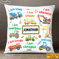 Personalized Gifts For Grandson Construction Machines I Am Pillow 28783 thumb 1