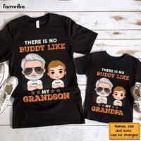 Personalized There Is No Buddy Like My Grandpa Adult And Kid Tee 28797 thumb 1