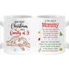 Personalized Gift For Mommy First Christmas Family Mug 28798 1