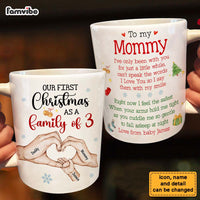 Personalized Gift For Mommy First Christmas Family Mug 28798 thumb 1