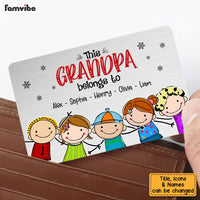 Personalized This Grandpa Belongs To Wallet Card 28799 thumb 1